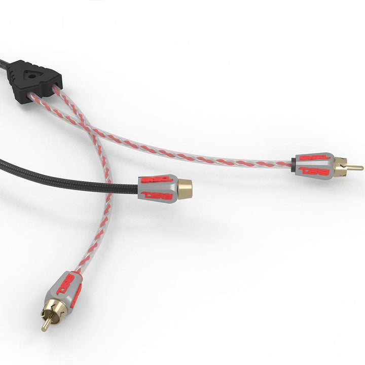 Level 3 100% OFC RCA Y Connector  2 Female to 1 Male
