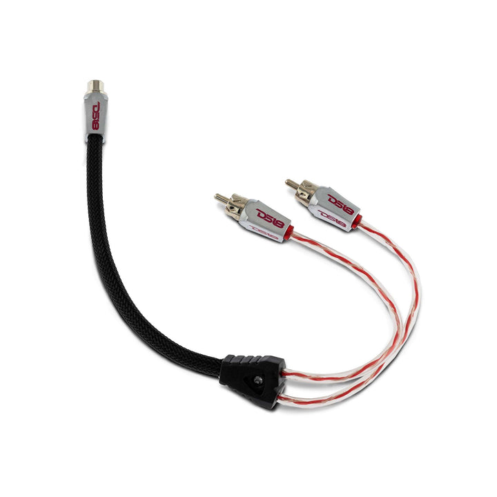 Level 3 100% OFC RCA Y Connector 1 Female to 2 Male