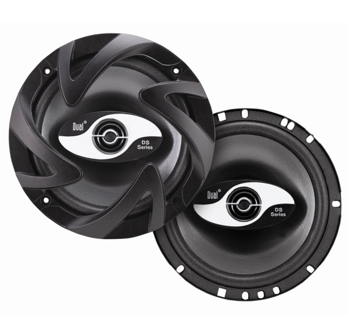6.5" Speaker Replacement kit + 4-Ch Amp For 2003 - 2014 Silverado Sierra Crew Cab. Value Package