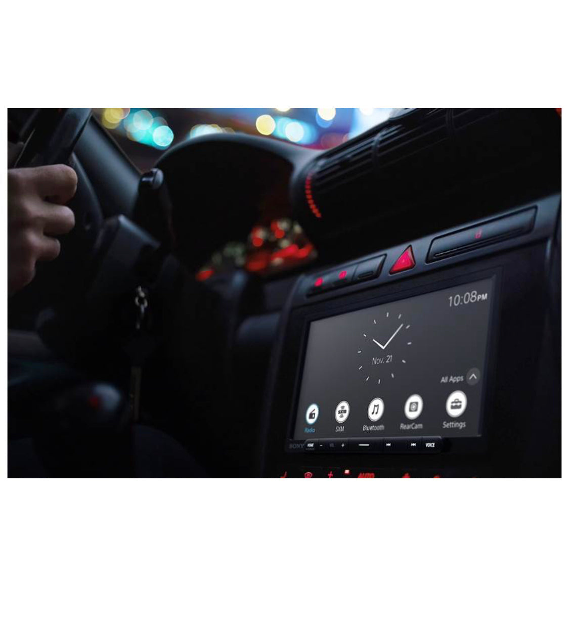 Sony XAV-AX4000 6.95" Wireless Apple CarPlay® and Android Auto Digital multimedia receiver