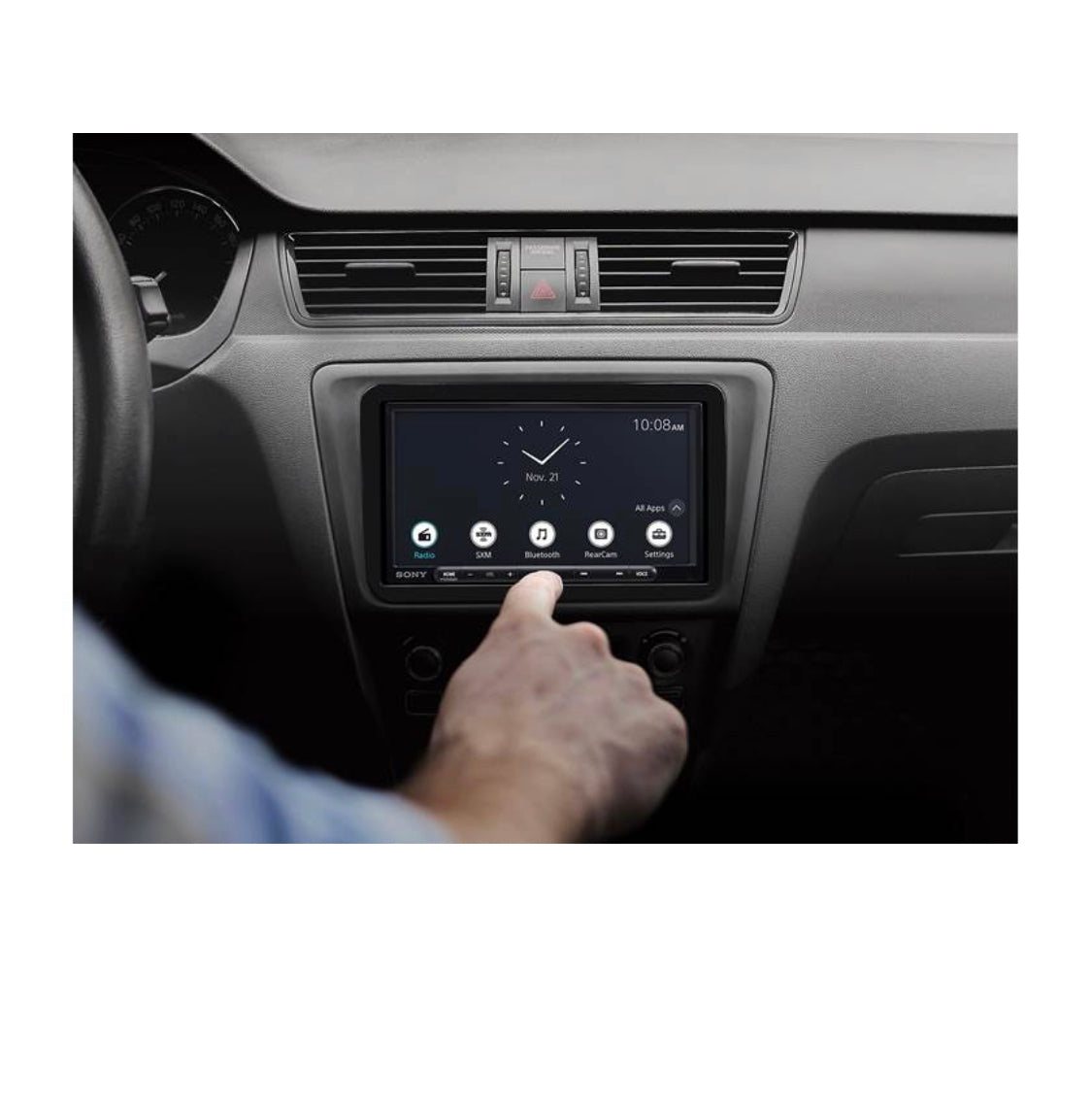 Sony XAV-AX4000 6.95" Wireless Apple CarPlay® and Android Auto Digital multimedia receiver