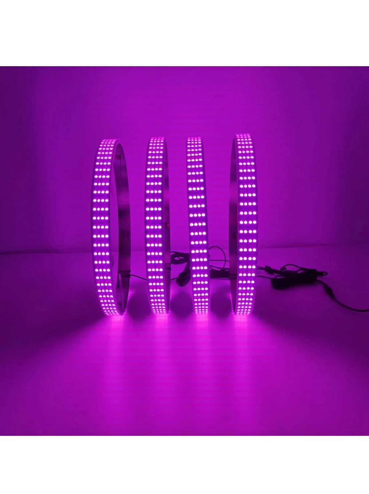 Wheel Lights RGBW & Chasser Quad Row Plug & Play by ECA LED