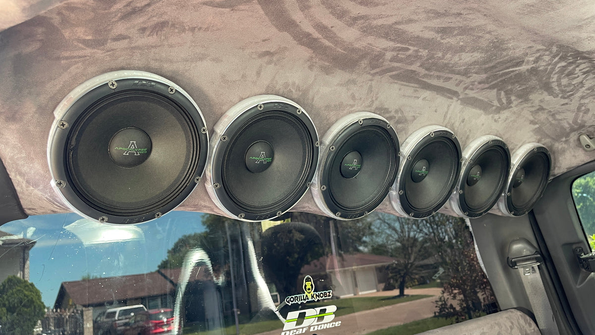 6.5" SMART RGB LED Speaker Rings – GorillaKnobz