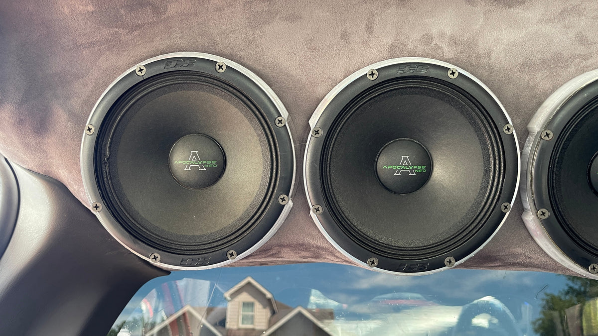 6.5" SMART RGB LED Speaker Rings – GorillaKnobz
