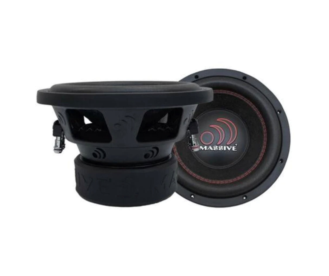 GTX84 - 8" 400 WATTS RMS DUAL 4 OHM SUBWOOFER