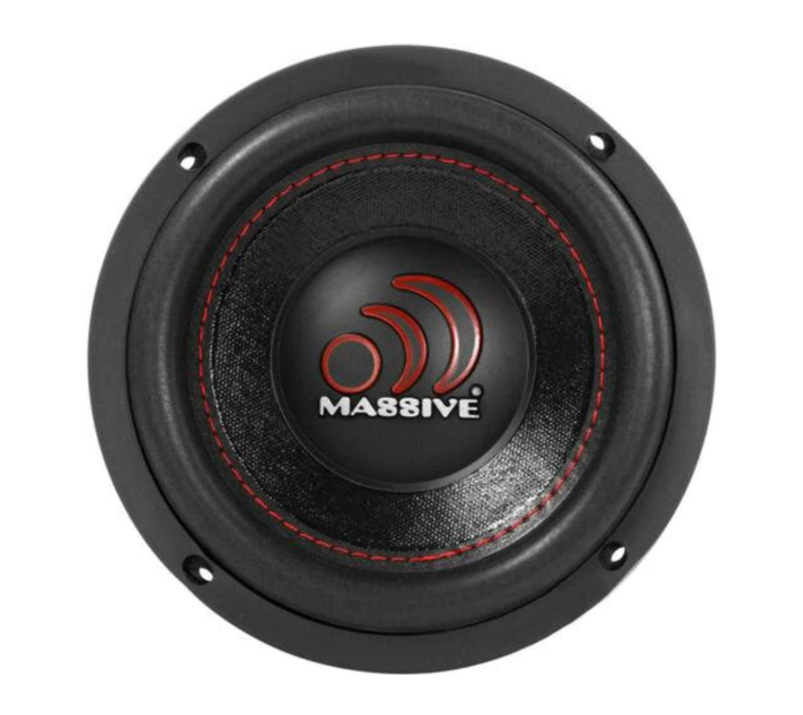 GTX84 - 8" 400 WATTS RMS DUAL 4 OHM SUBWOOFER