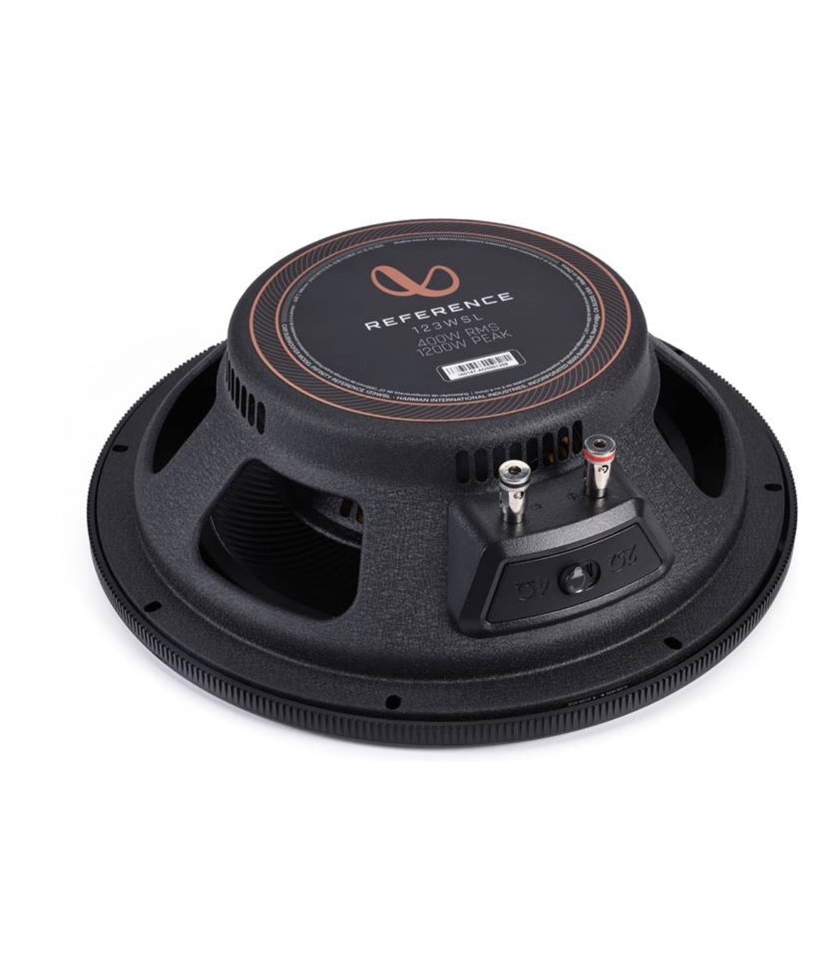 Infinity REF123WSL Reference 12" Inch Low profile Subwoofer with SSI (Selectable Smart Impedance)