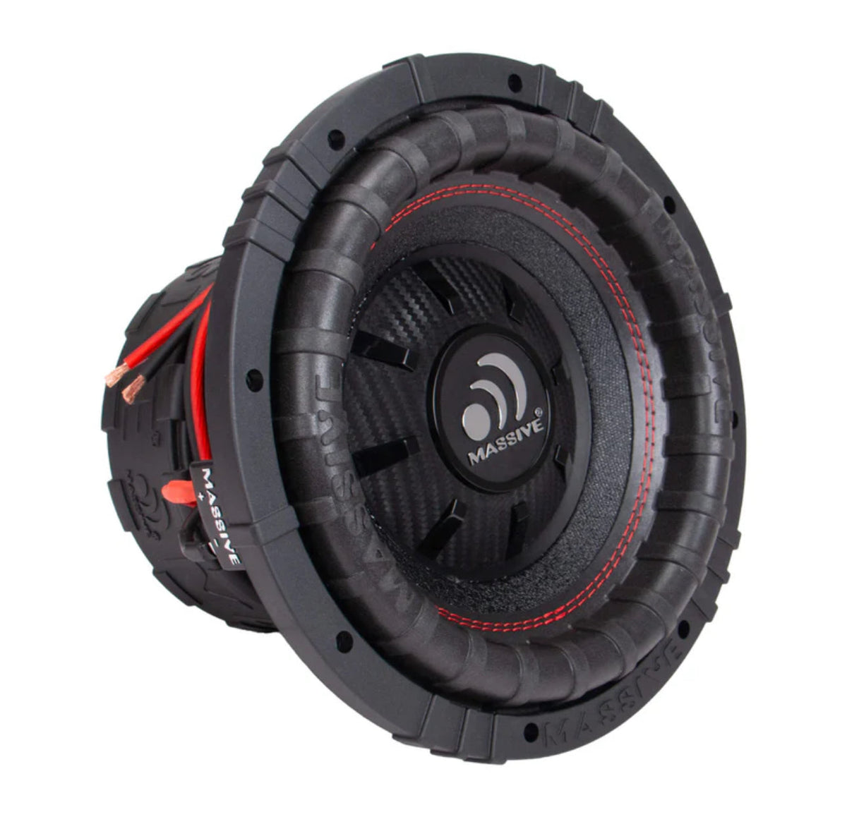 Massive Audio GTR104 - 10" 1000 RMS Watts Dual 4 Ohm Subwoofer