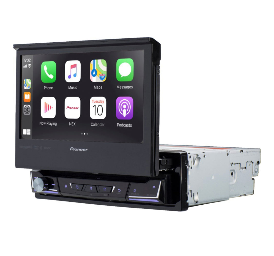 Pioneer AVH-3500NEX Car Stereo. 7" Motorized, Apple CarPlay®, Android Auto™, Bluetooth®, and SiriusXM-Ready™ - DVD Receiver