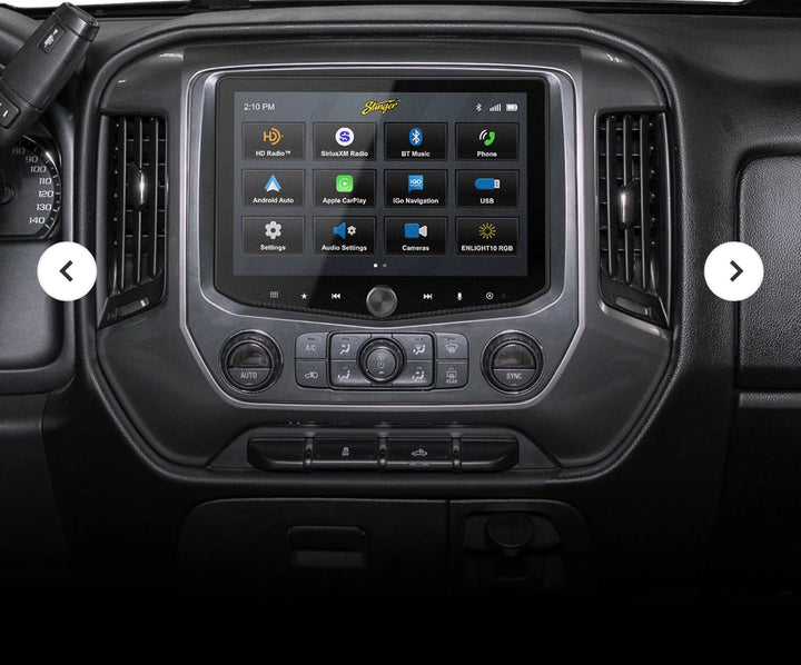Pac Audio Stinger HORIZON10 Chevy Silverado/GMC Sierra (2014-2018) 10" Fully Integrated Radio Kit | Plug-&-Play