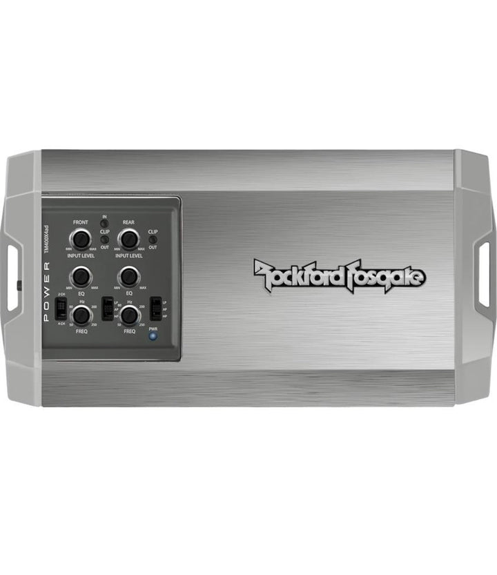 Rockford Fosgate TM400X4AD marine 4-channel amplifier — 100 watts RMS x 4