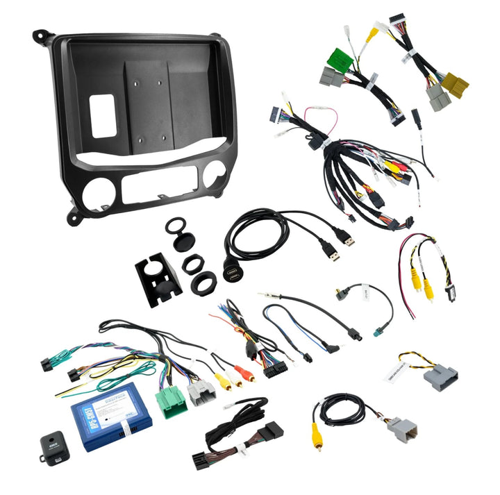 PAC Audio Stinger SR-GM14H Dash kit for the Stinger HEIGH10 - For 2014-2018 Silverado/Sierra 1500 and 2015-2019 Silverado/Sierra 2500 & 3500 Trucks.