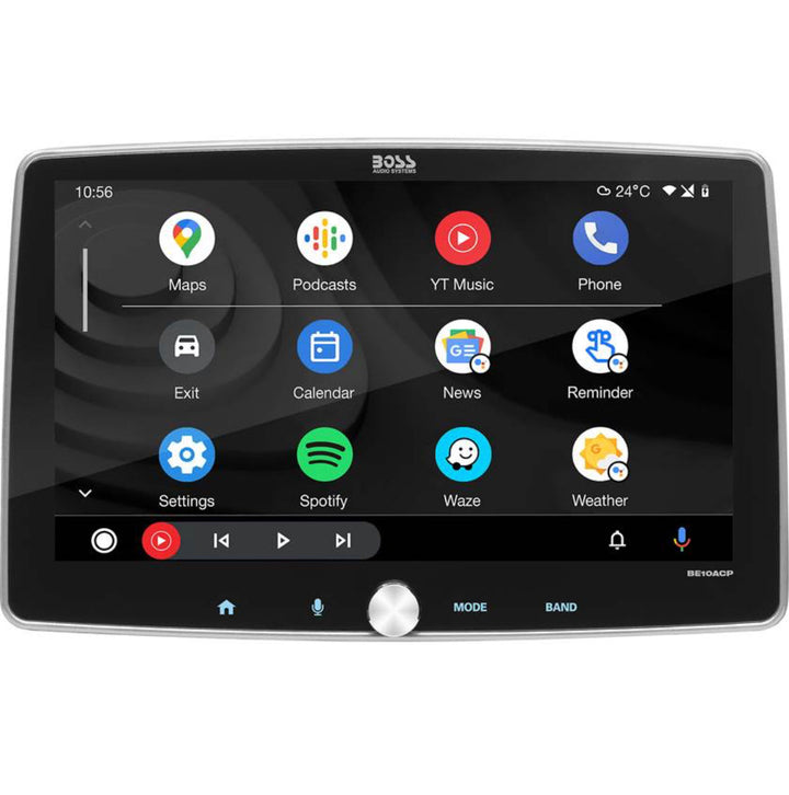 Boss BE10ACP 10" Apple Carplay and Android Auto Digital multimedia receiver