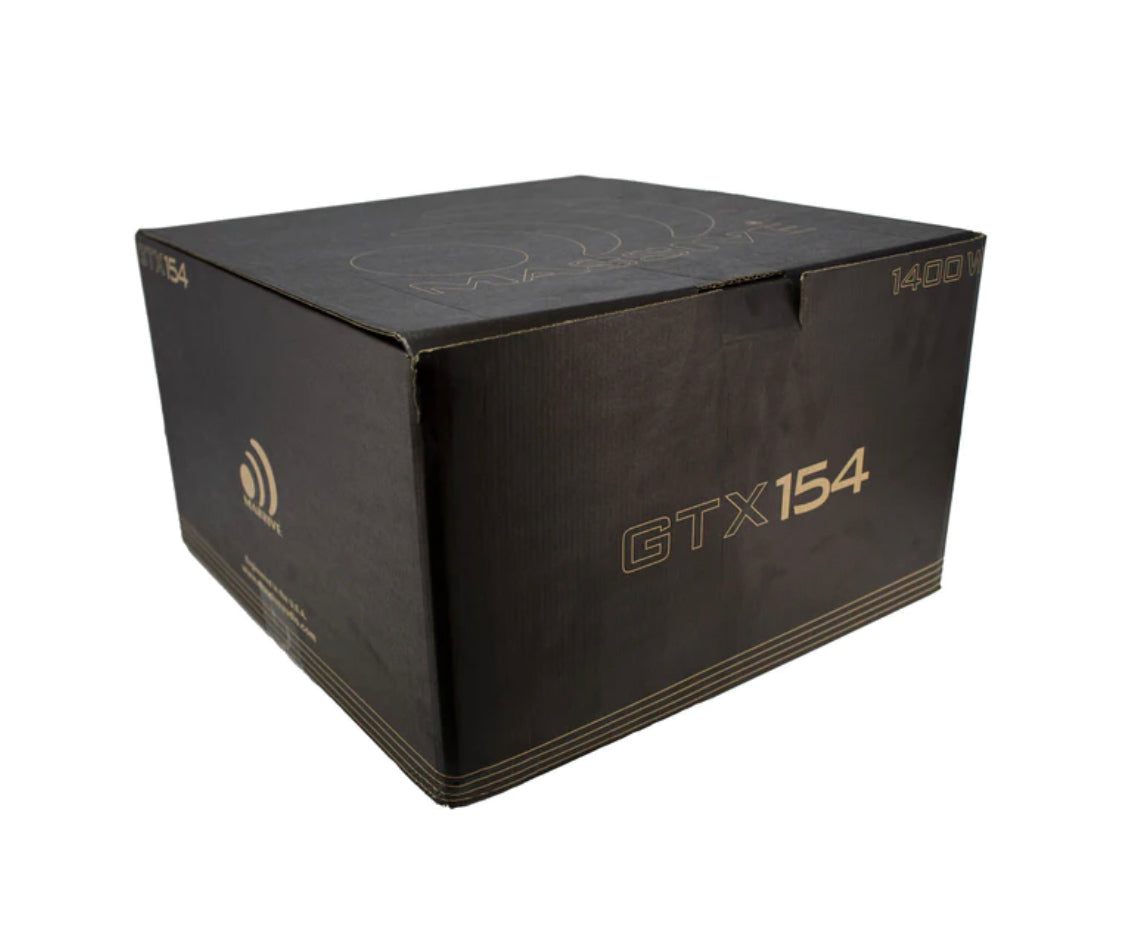 Massive GTX154 - 15" 700 WATTS RMS DUAL 4 OHM SUBWOOFER