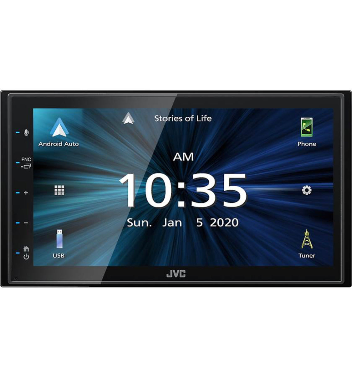 JVC KW-M56BT Apple CarPlay Android Auto 7" Digital multimedia receiver (does not play CDs)