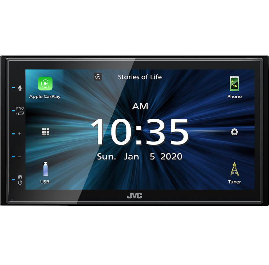 JVC KW-M56BT Apple CarPlay Android Auto 7" Digital multimedia receiver (does not play CDs)