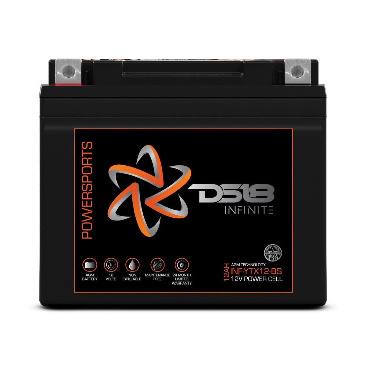 INFINITE 450 Watts 12 AH AGM Power Cell For Power Sports