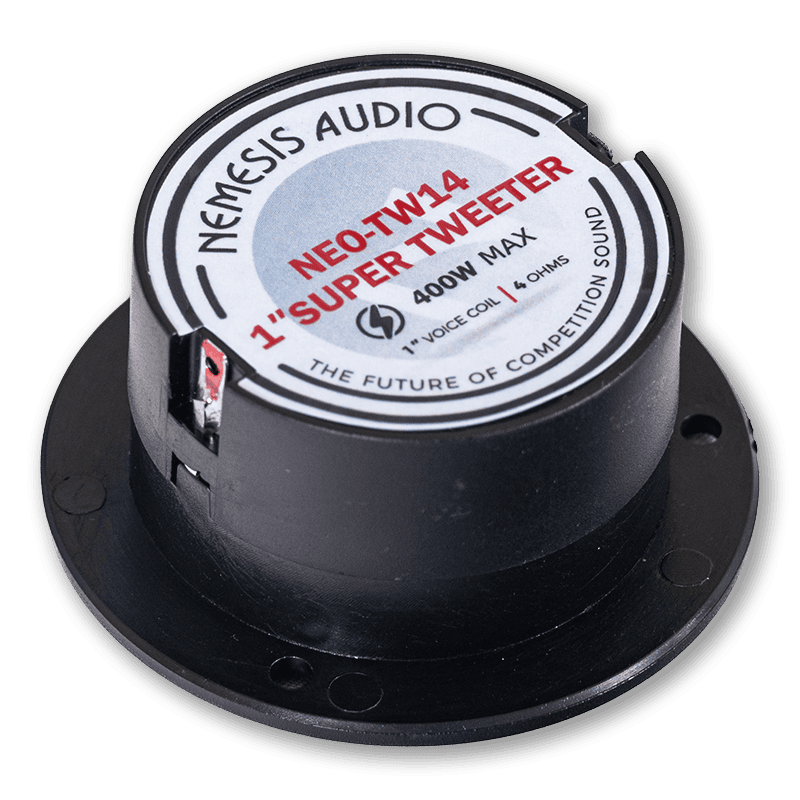 Nemesis Audio NEO-TW14 1-Inch Neodymium Super Tweeter Pair