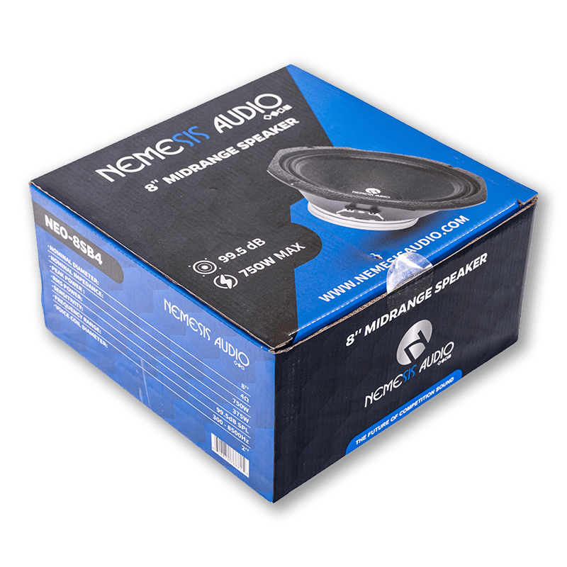 Nemesis Audio NEO-8SB4 8-Inch Midrange Speaker