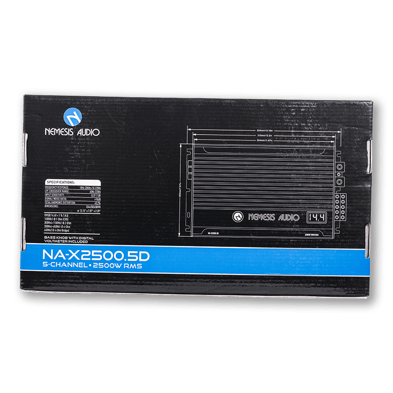 Nemesis Audio NA-X2500.5D 5-Channel Amplifier