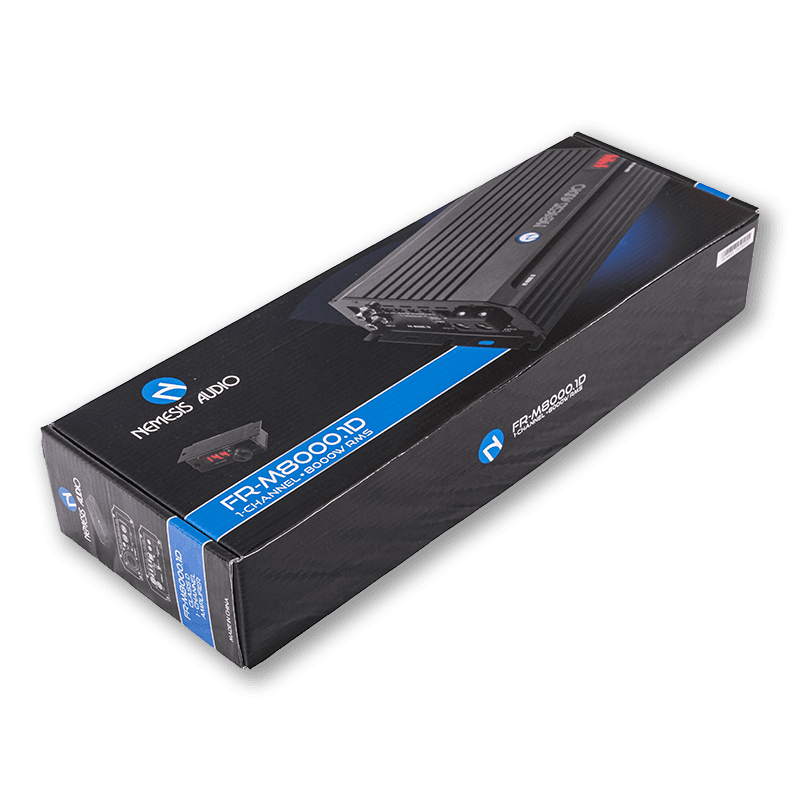 Nemesis Audio FR-M8000.1D 1-Channel Class D Amplifier