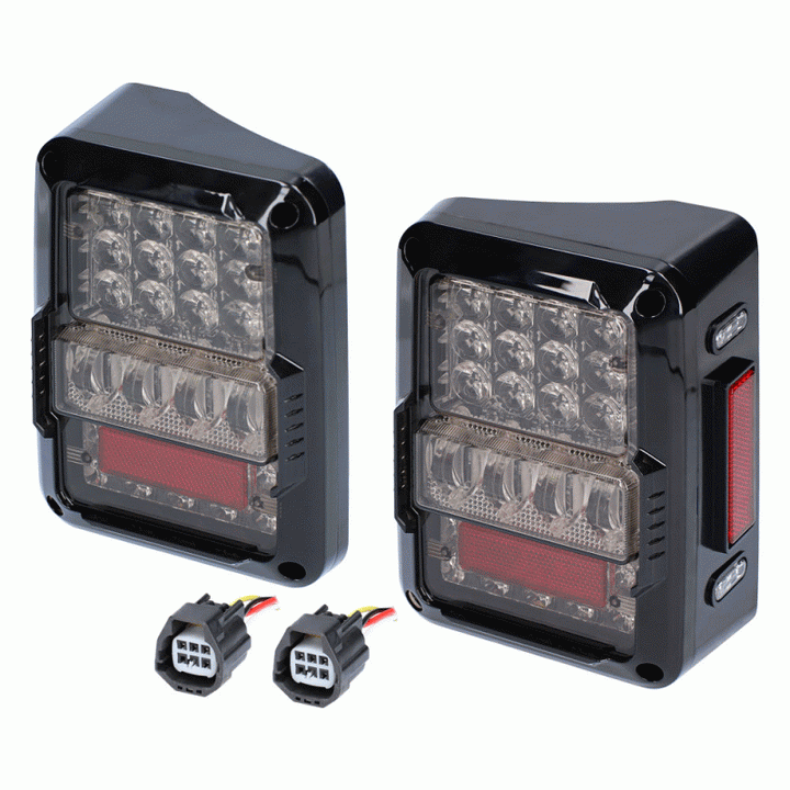 Metra Electronics  JP-TL03T LED Lux Taillights - Wrangler JK 2007-2018