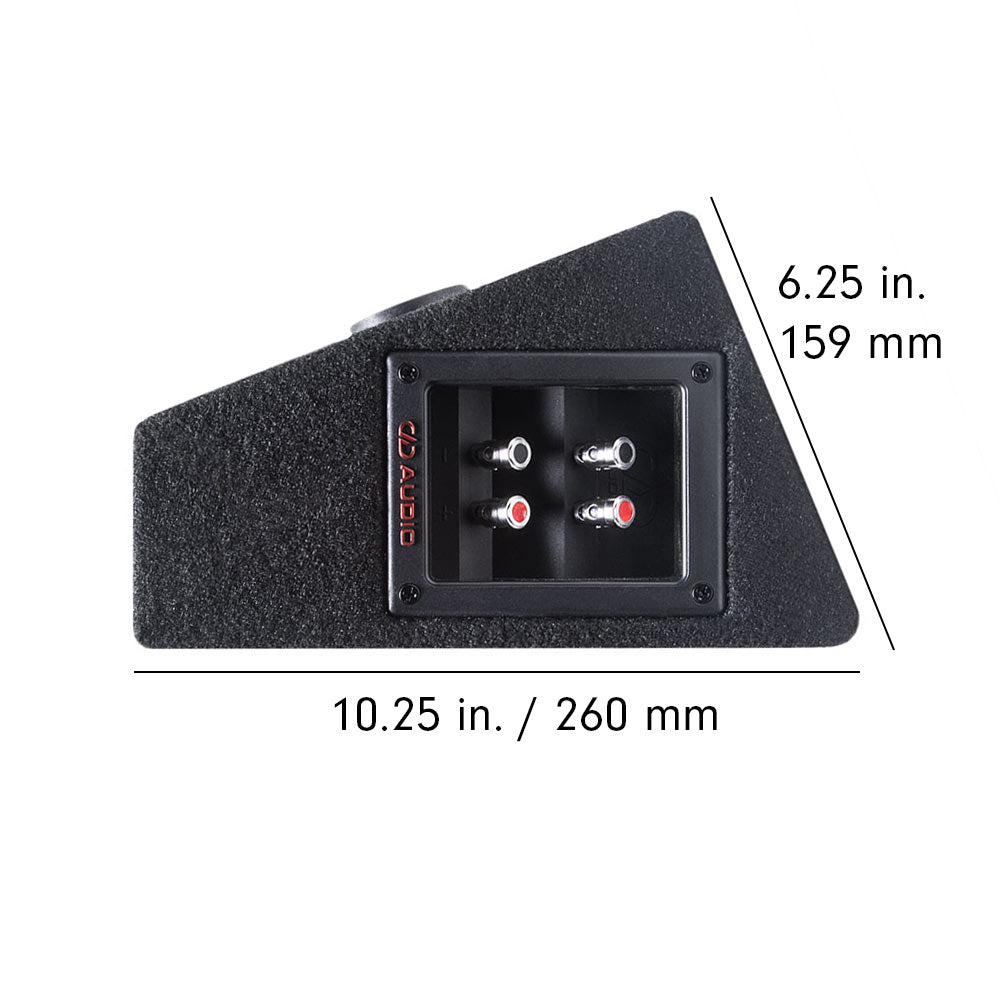LE-VO-MX200 Series Carpeted Midrange Enclosure