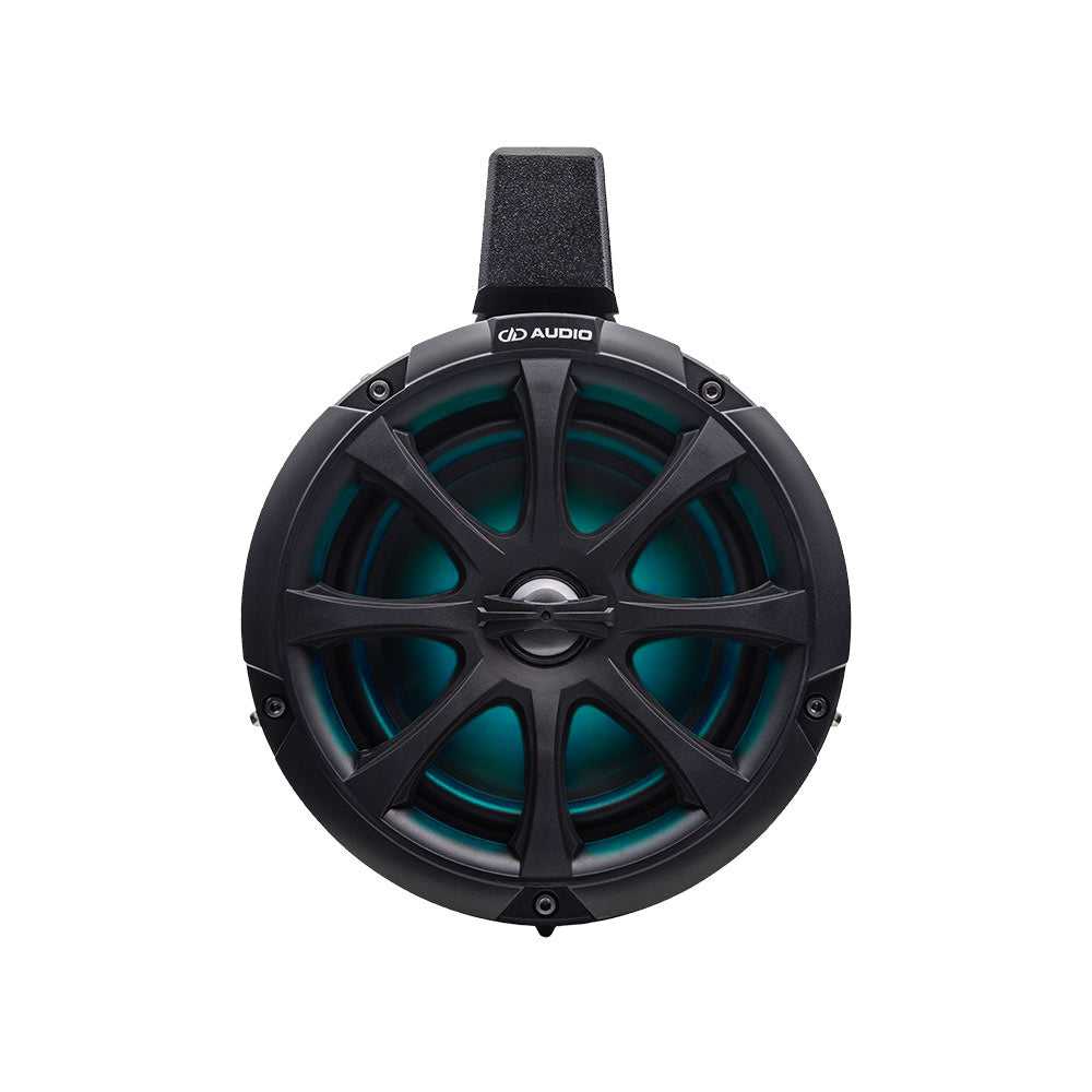 MC-106B 6.5" Marine Can Speakers with LED (pair)