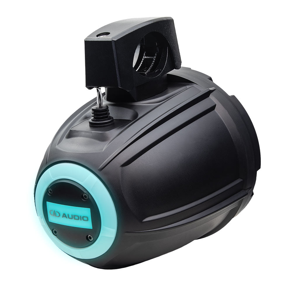 MCA-106b 6.5" Marine Can Speakers with Amp and LED (pair)