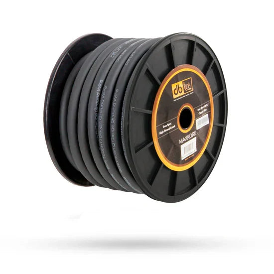 MKPW4BK100 : 4 Gauge Black 100 ft. Maxkore Soft Touch Power Wire Roll