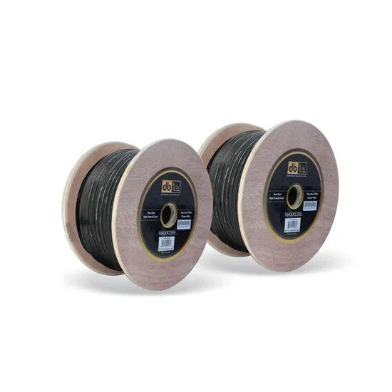 MKSW10BK100 : 10 Gauge Black 250 ft. Maxkore Soft Touch Speaker Wire Roll