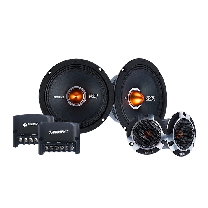 Memphis Audio  SRXP62C Street Reference Pro 6.5" 125W RMS (250W Peak Power Handling) Component Speaker System