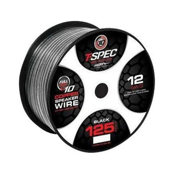 T-spec V10SW16250-WB 250 ft. 16 Gauge Speaker Wire, White & Black