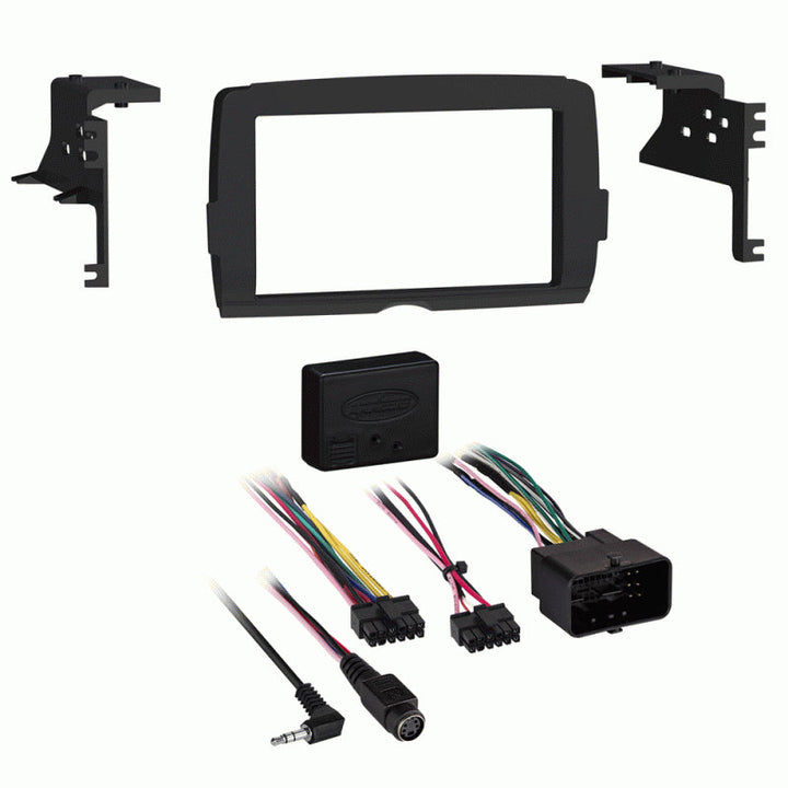 Metra Electronics  95-9700 2-DIN Dash Kit for Harley Davidson Models 2014-Up