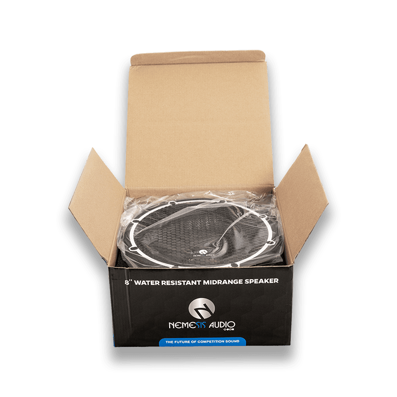 Nemesis Audio NEO-MR8CF 8" Water Resistant Neodymium Midrange Speaker – 700W Max