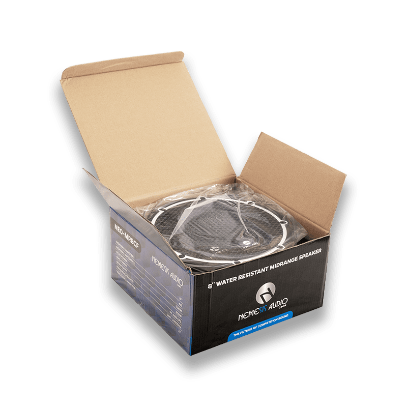 Nemesis Audio NEO-MR8CF 8" Water Resistant Neodymium Midrange Speaker – 700W Max