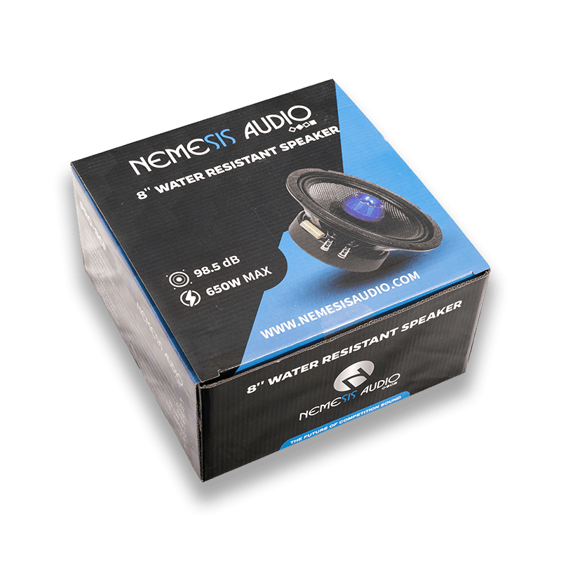 Nemesis Audio PRO-8CF 8" Water Resistant Pro Audio Midrange Speaker – 650W Max