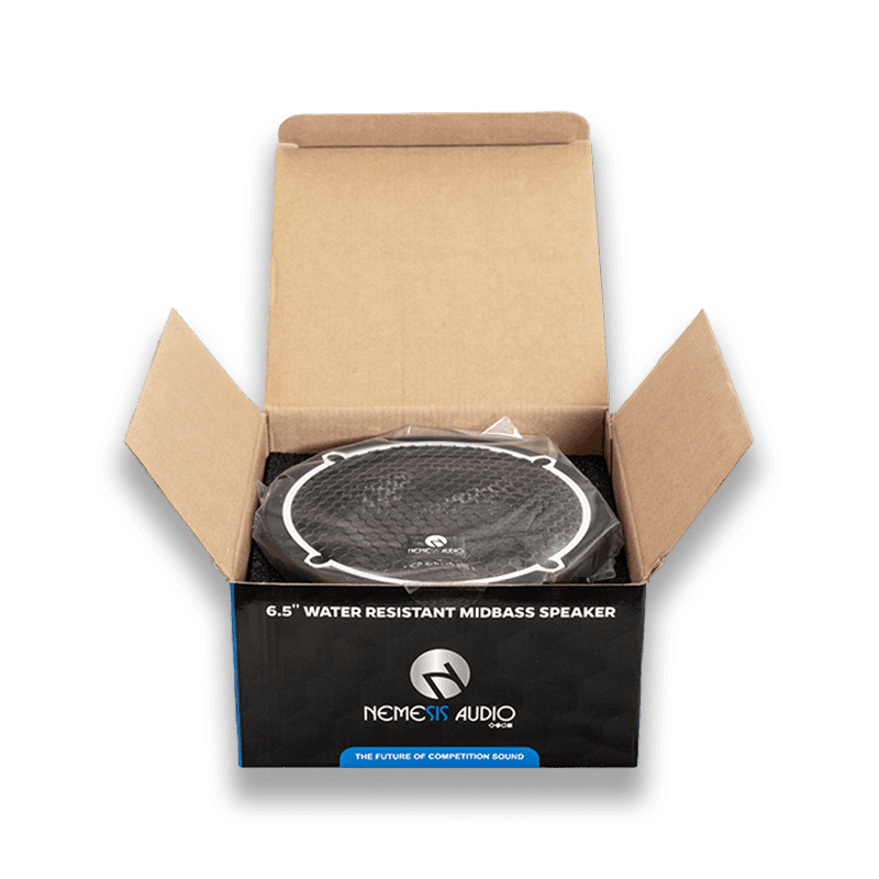 Nemesis Audio NEO-MB65CF 6.5" Water Resistant Neodymium Midbass Speaker – 600W Max