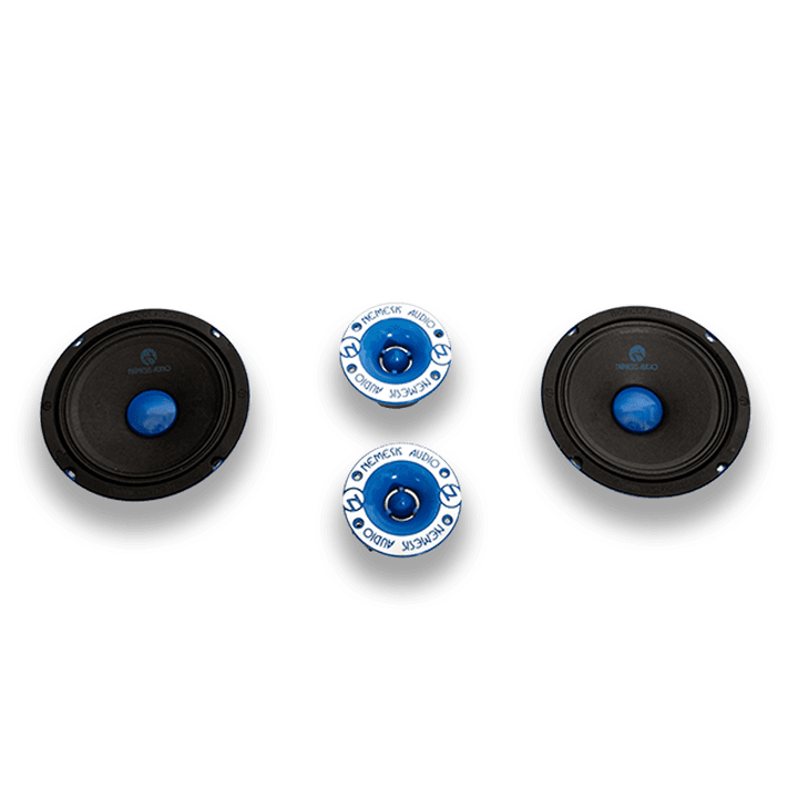 Nemesis Audio NA-6.5MRPK 6.5" High-Output Midrange and Bullet Tweeter Package