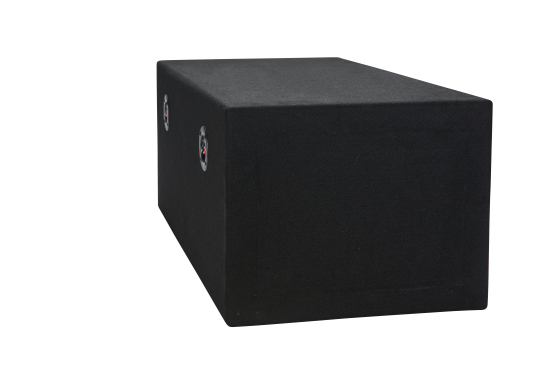 2x12 Carpeted Compact Slot Ported Sub Box