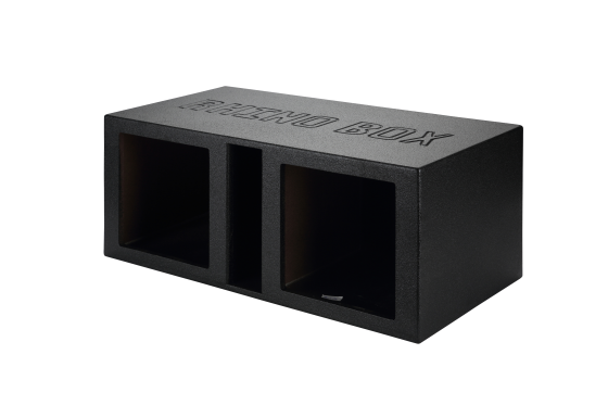 2x12" Square Hole Slot Ported Poly Sub Box