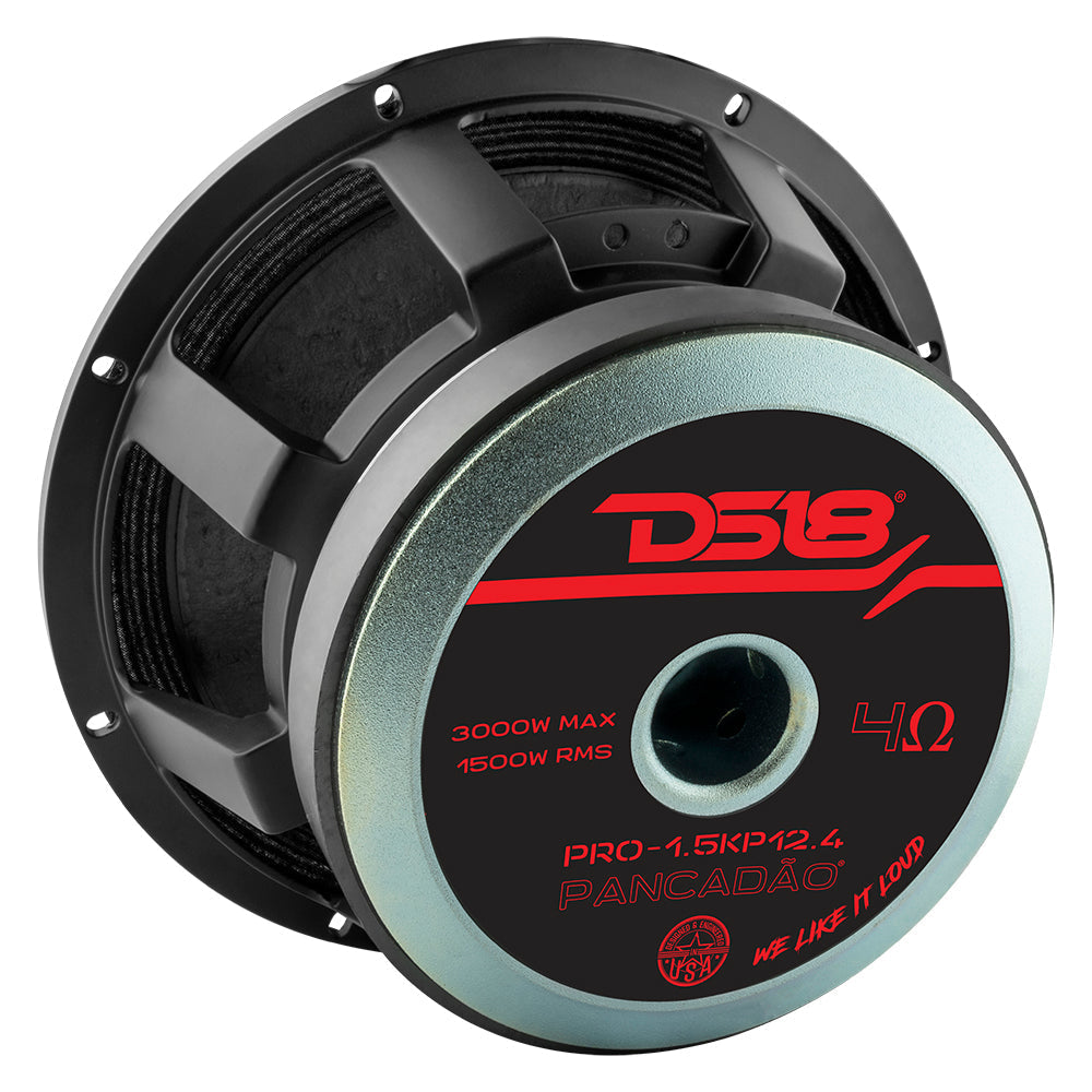PANCADÃO Mid-Bass Loudspeaker 12" 1500 Watts Rms 4-Ohm