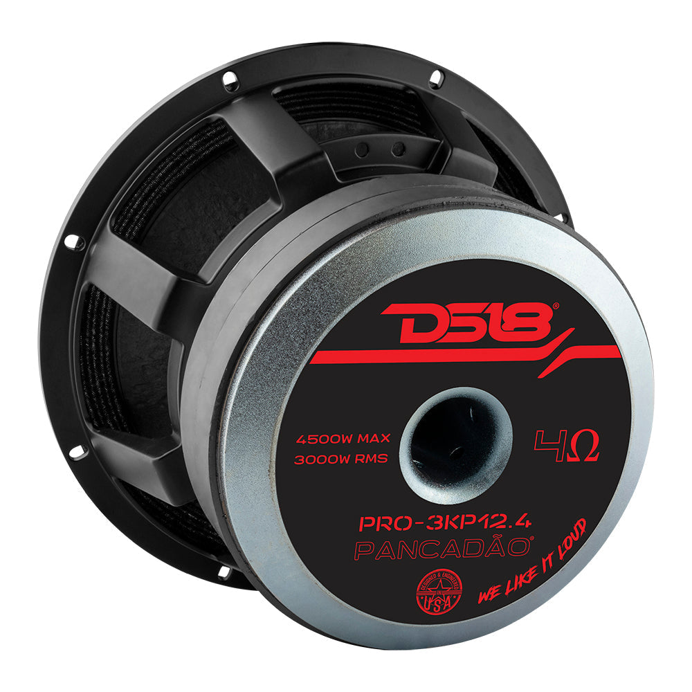PANCADÃO Mid-Bass Loudspeaker 12" 3000 Watts Rms 4-Ohm