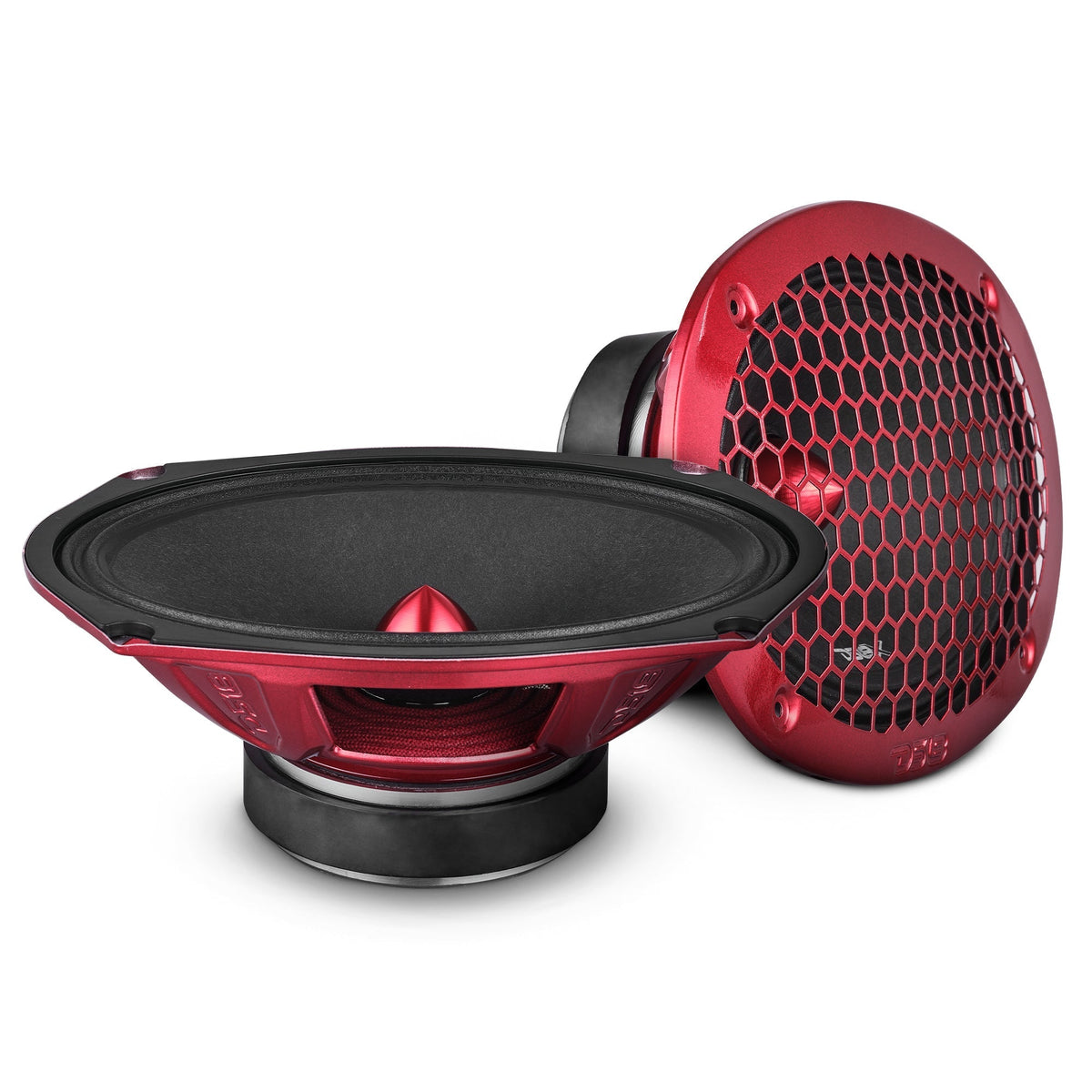 DS18 PRO-X698BM 6"x9" 200W RMS Midrange Speaker 8-Ohm (Single)
