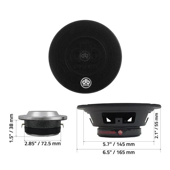 PRO6K4MT : 6.5" 4-Midrange/4 Tweeter PRO Audio Component Kit