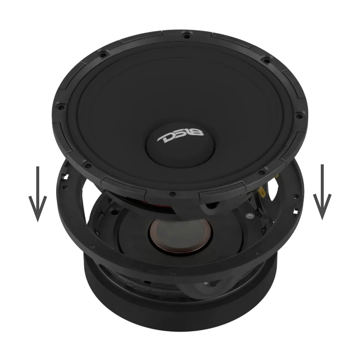 DS18 PROJECT 360 | 6.5" 300W RMS Midrange Speaker (Single)