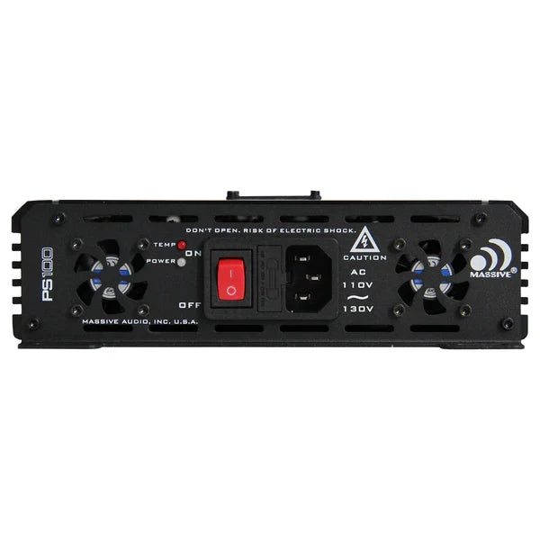 Massive audio PS100 - 100 Amp AC to DC Linkable Power Supply
