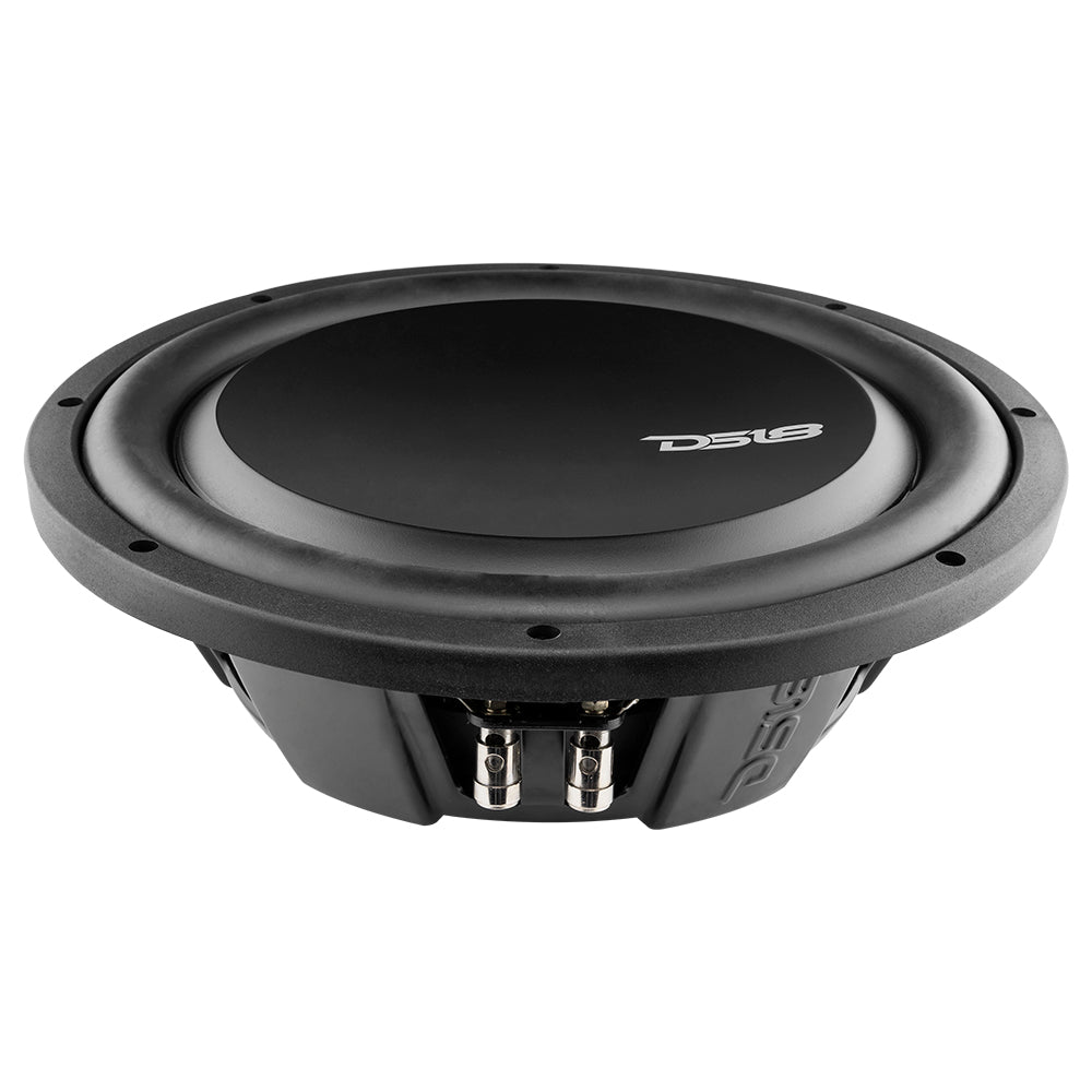 DS18 PSW12.4D - PS Shallow-Mount Water Resistant 12" Subwoofer 600 Watts Rms DVC 4-Ohm