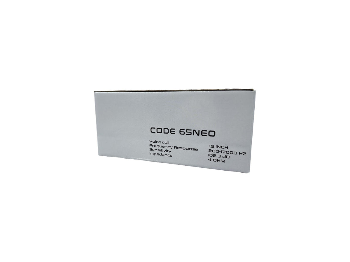 AUDIO CODE CODE65NEO (SINGLE)