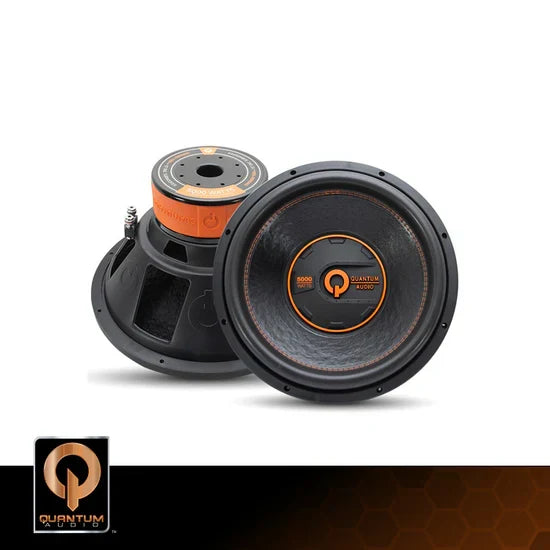QW5000/15D4 : 15" Dual 4-Ohm Subwoofer